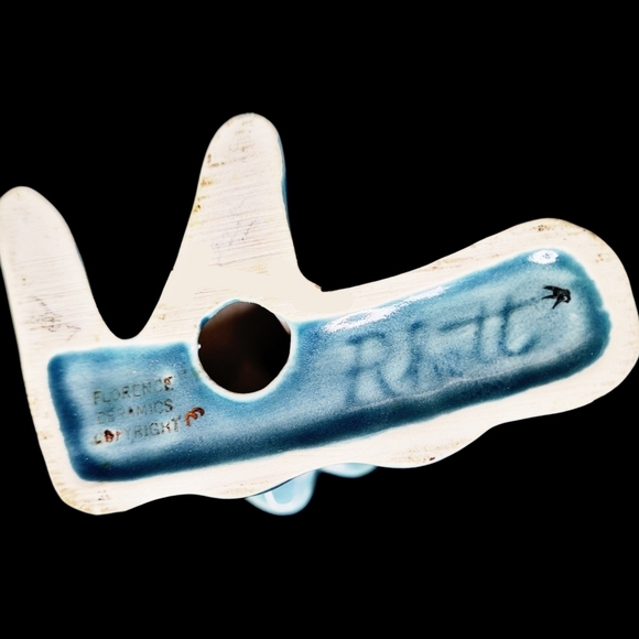 Vintage Florence Ceramics Rhett Butler Figurine -gone W/ The Wind 9.5" Figure - Picture 3 of 5